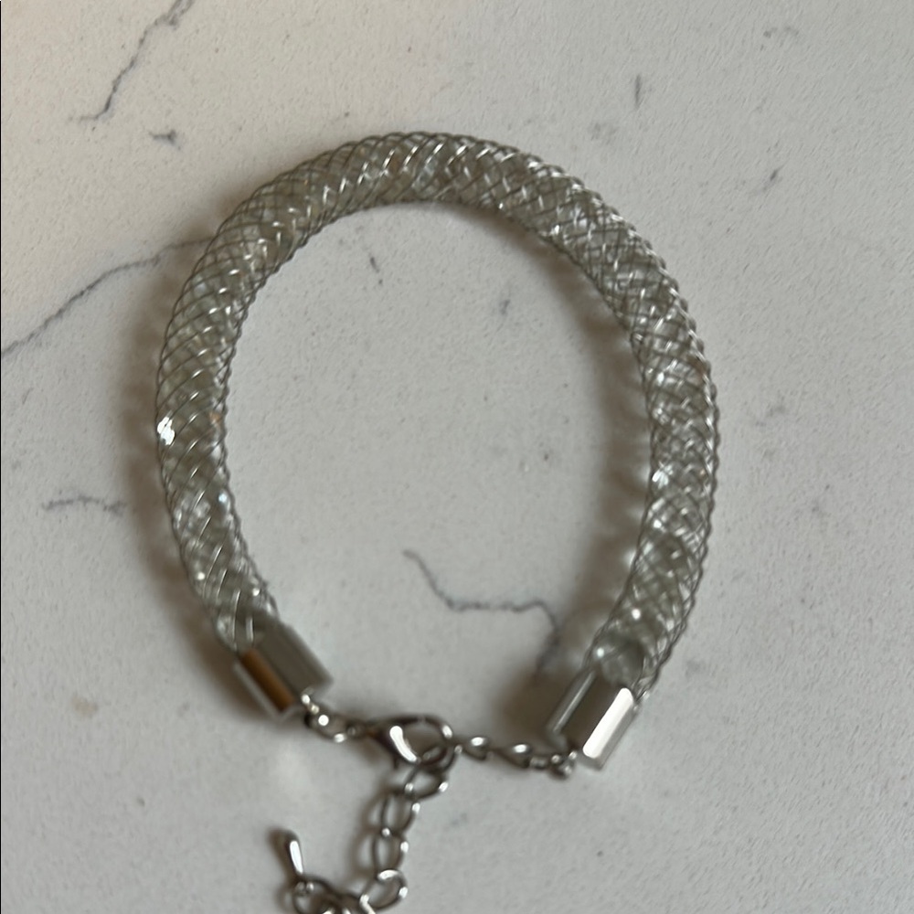 Silver Mesh Bracelet
